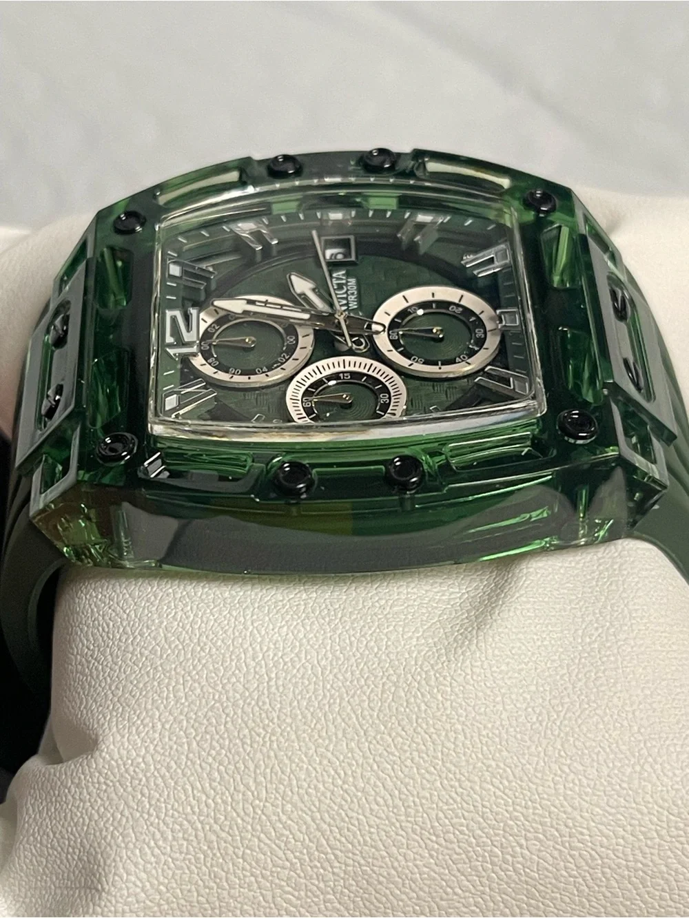 Invicta S1 Rally Men's Watch - 42mm, Green & Silver new